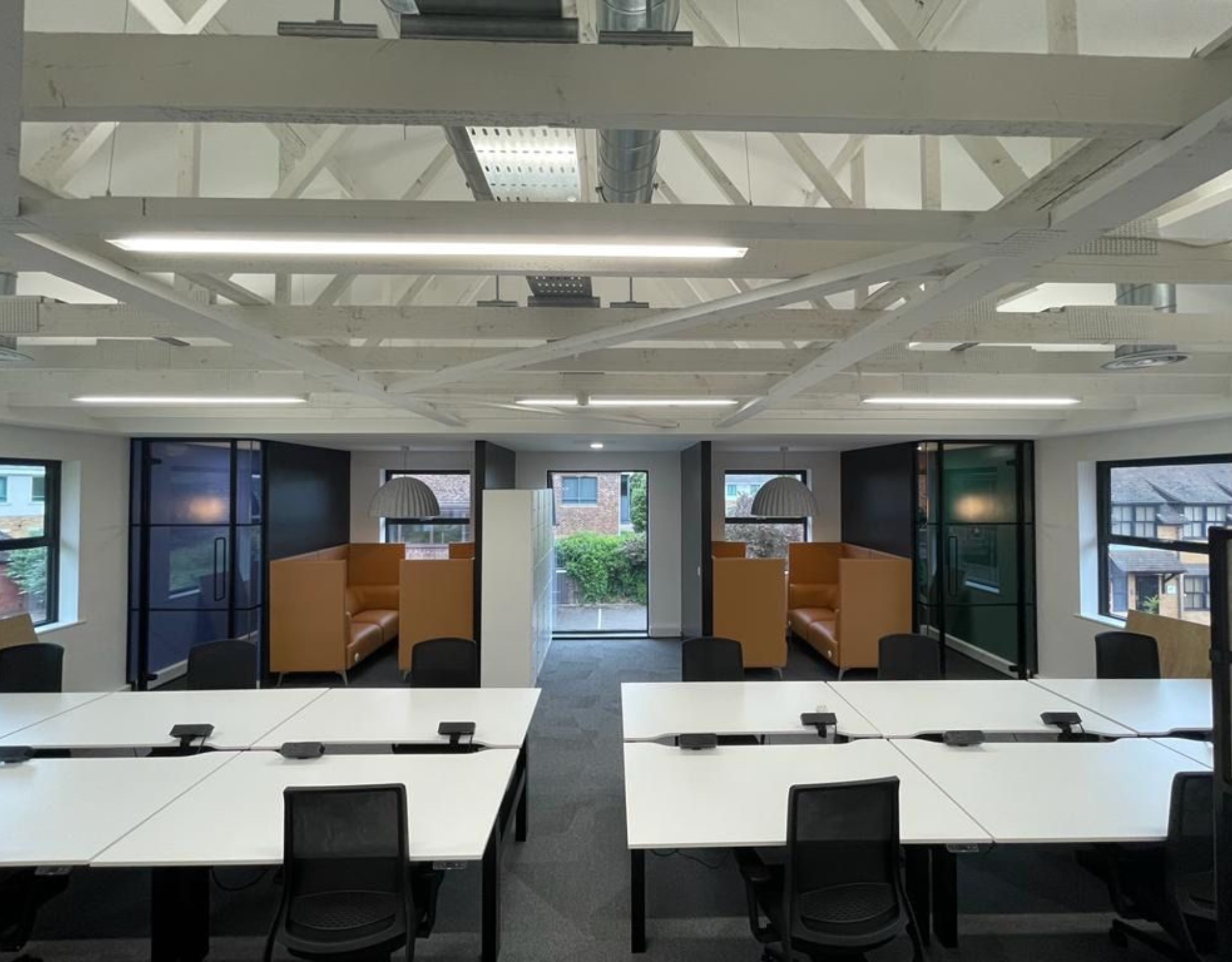 Fluro Office Installation in Bourne End